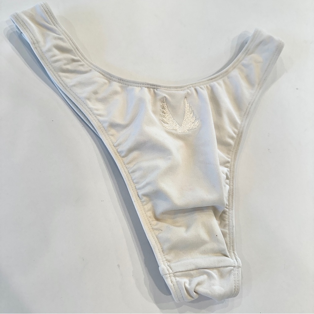 EUC Minimale Animale Wall Street bikini brief swim bottom in sea salt white
